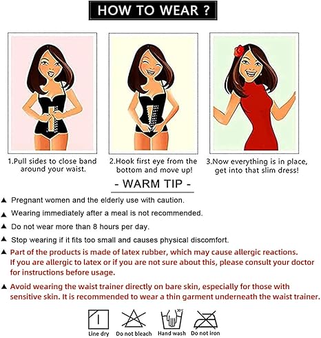 Waist Trainer Slimming Belt