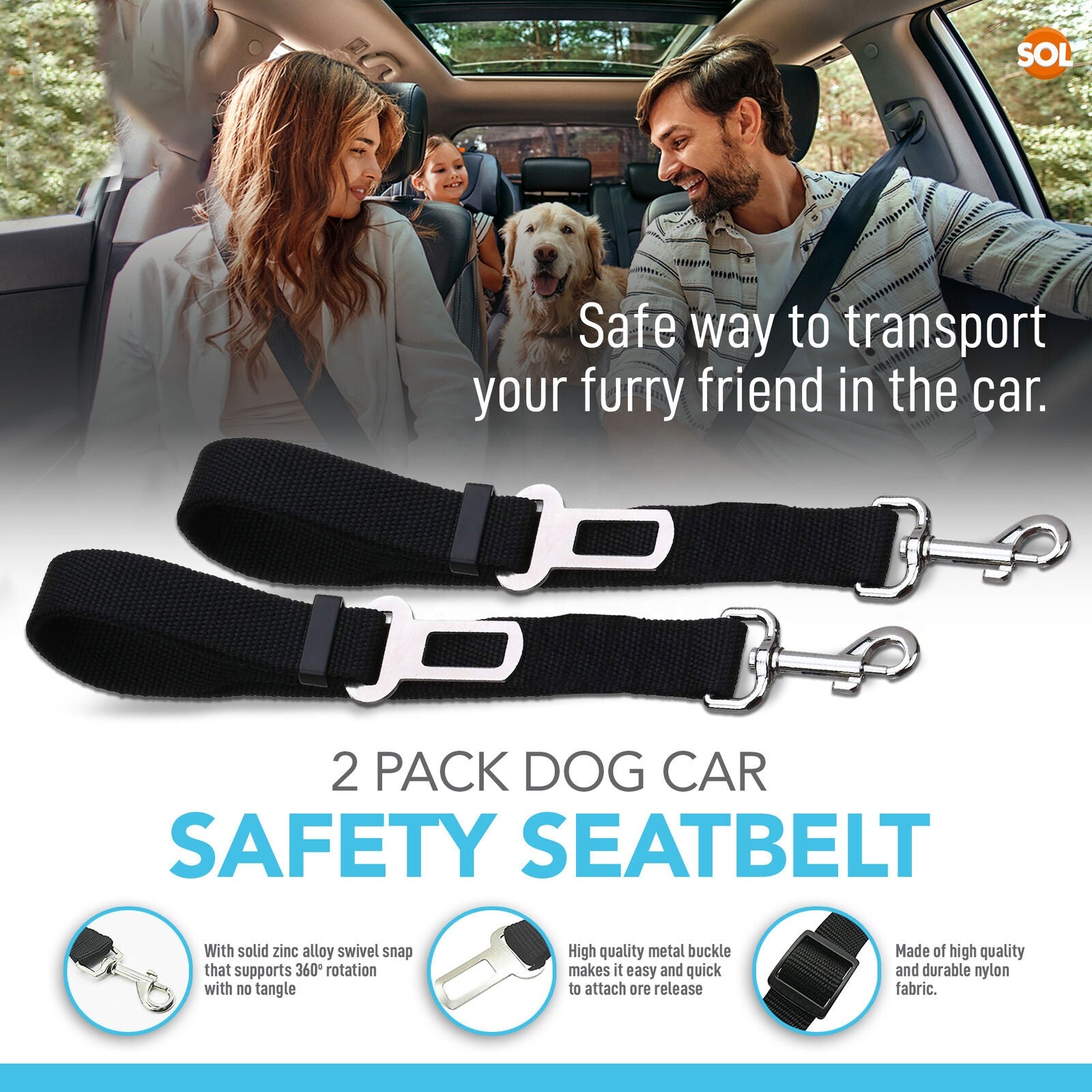 Dog Car Seat Belt