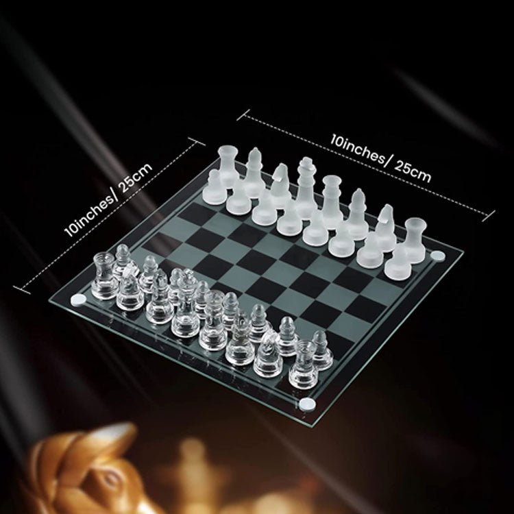 Glass Chess Set