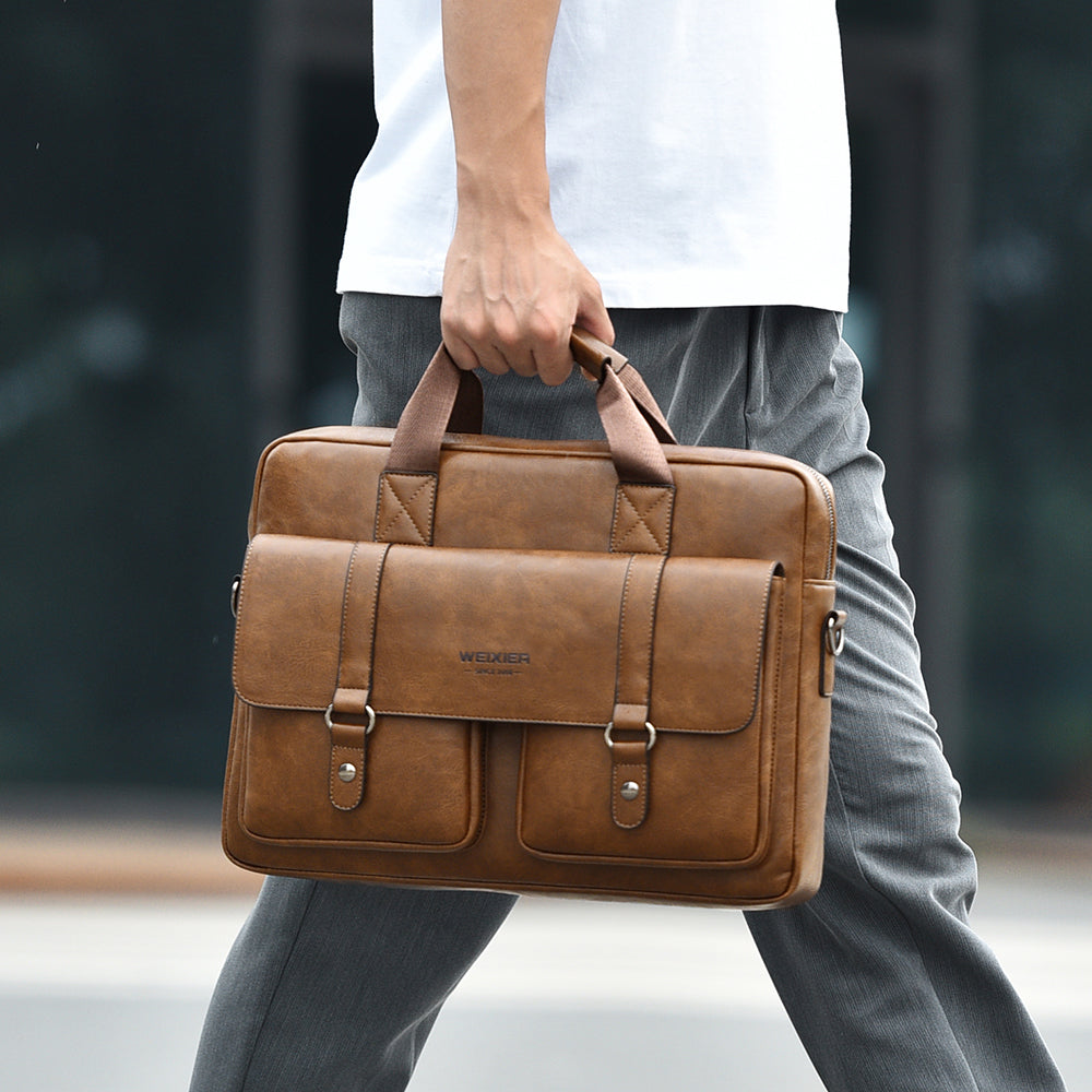 Business Leather Briefcase