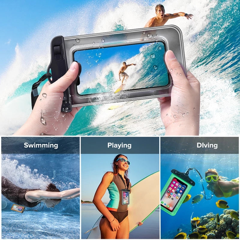 Waterproof Phone Case With Neck Strap