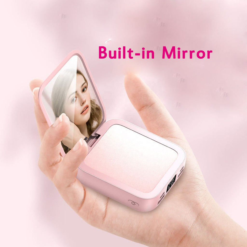 Power Bank Beauty Makeup Mirror
