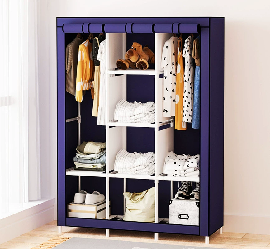 Portable Fabric Wadrobe (3Columns)