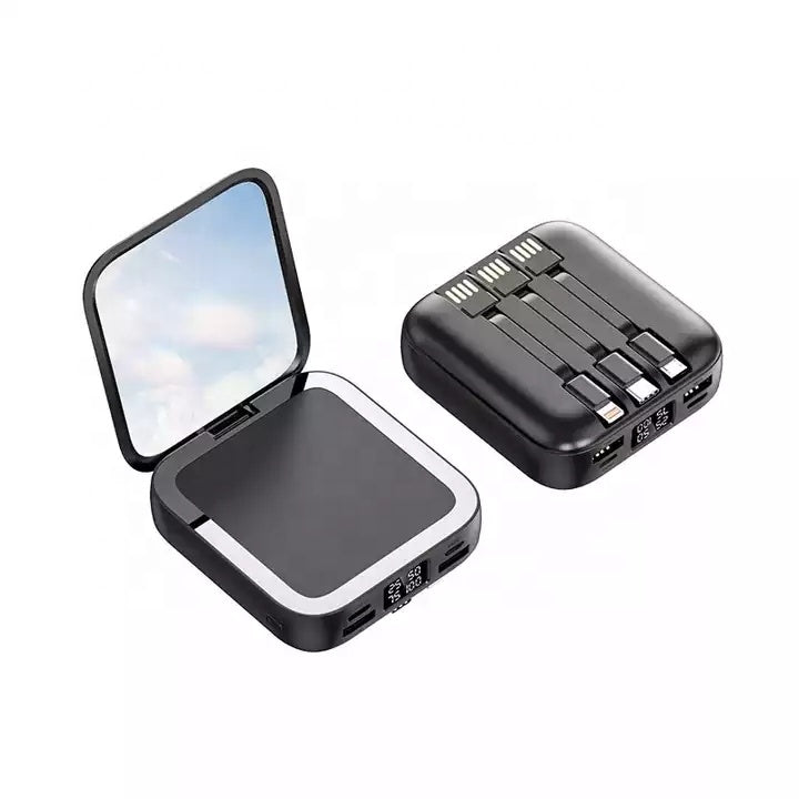 Power Bank Beauty Makeup Mirror