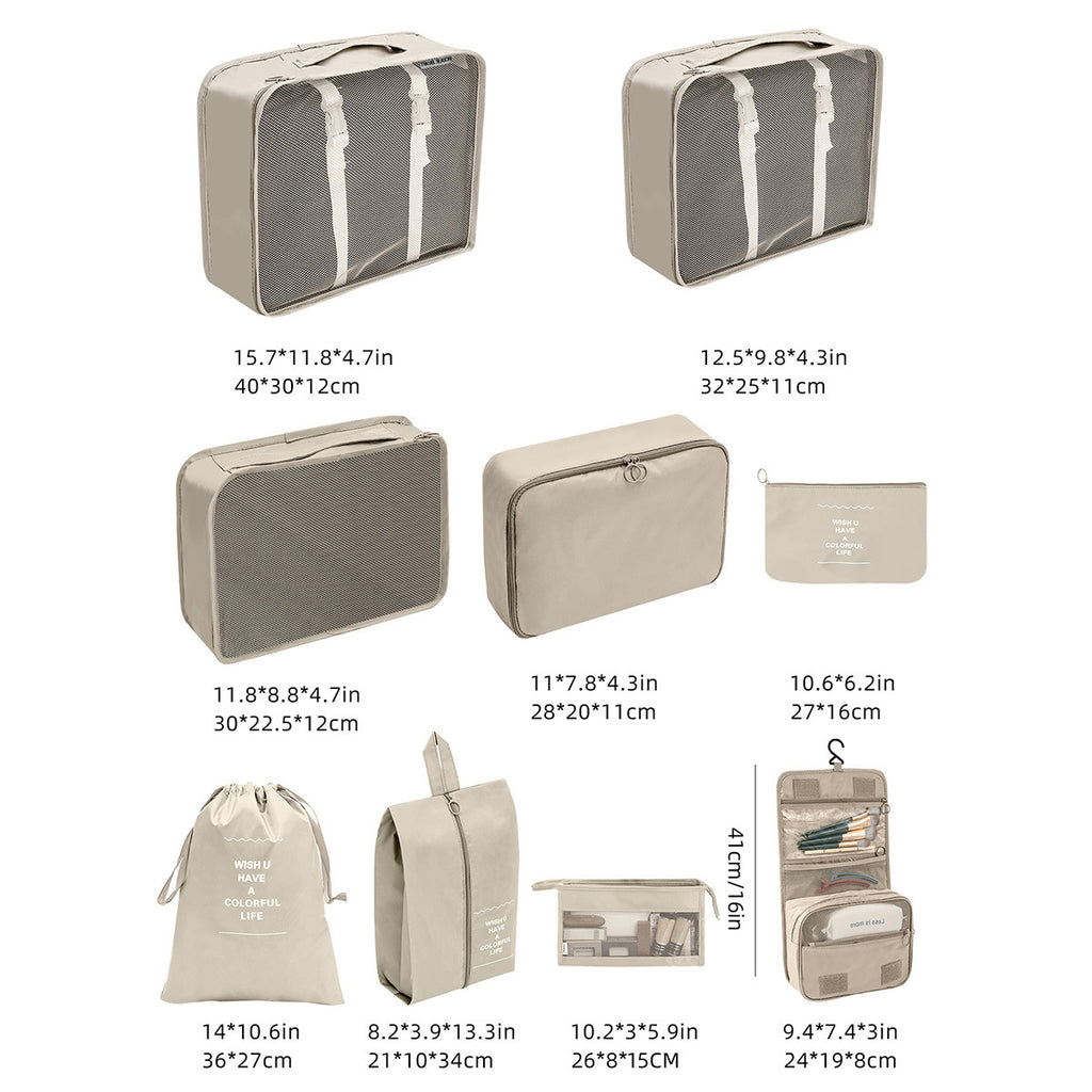 Travel Packing Cubes (9pcs)
