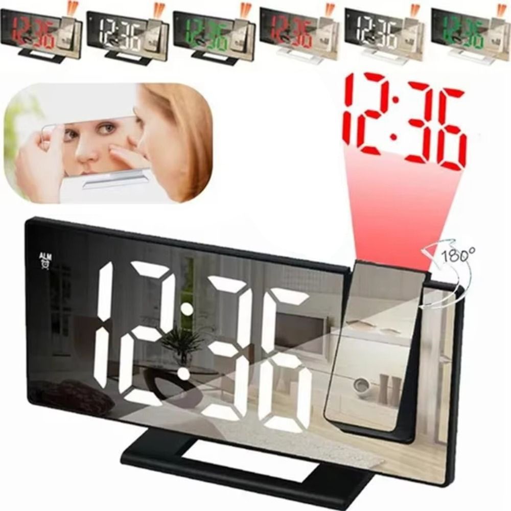 Digital Projection Alarm Clock