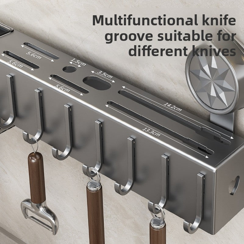 C Wall-Mounted Kitchen Rack