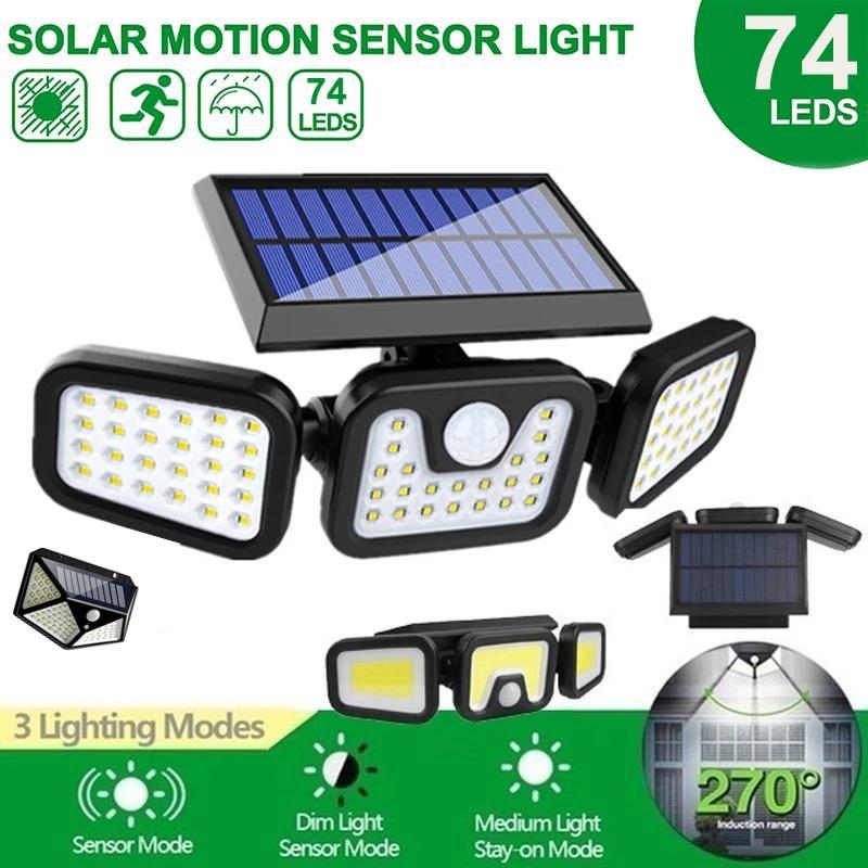 Solar Motion Sensor Lights (IP65 )