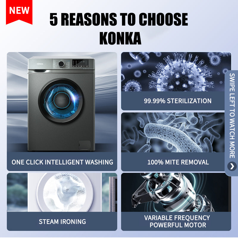 Front Load Automatic Washing Machine (10kg)
