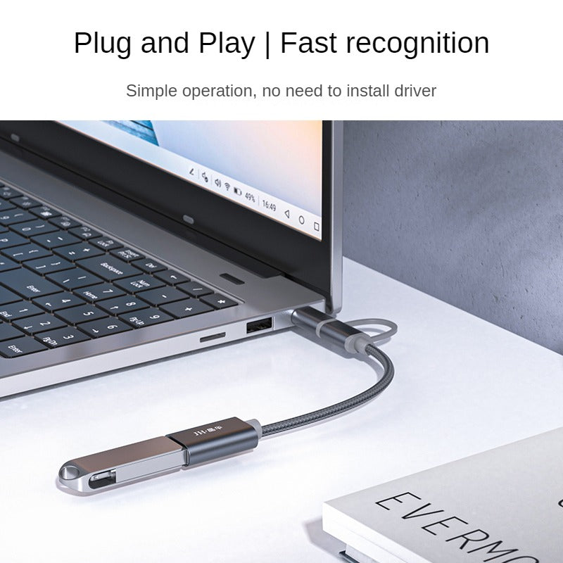 2 in 1 OTG Adapter Cable