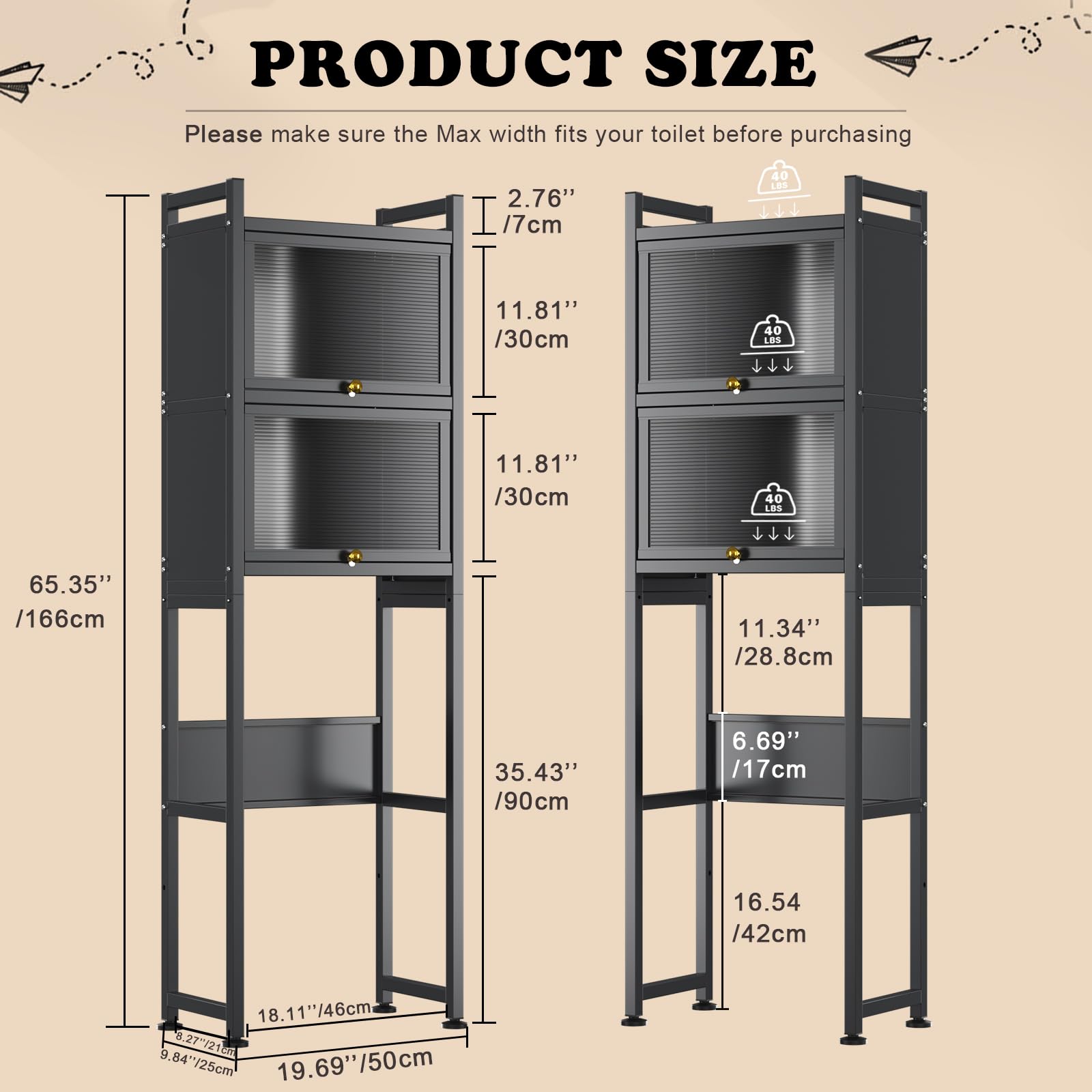 Toilet Storage Cabinet