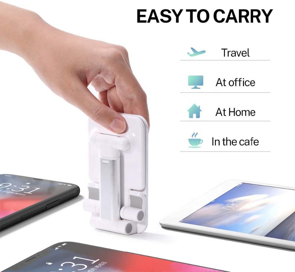 Folding DeskTop Phone Holder