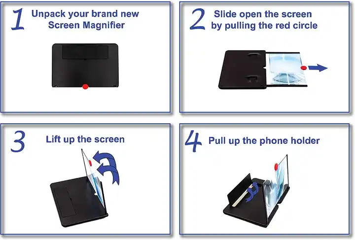 10 Inch Mobile Phone Screen Magnifier