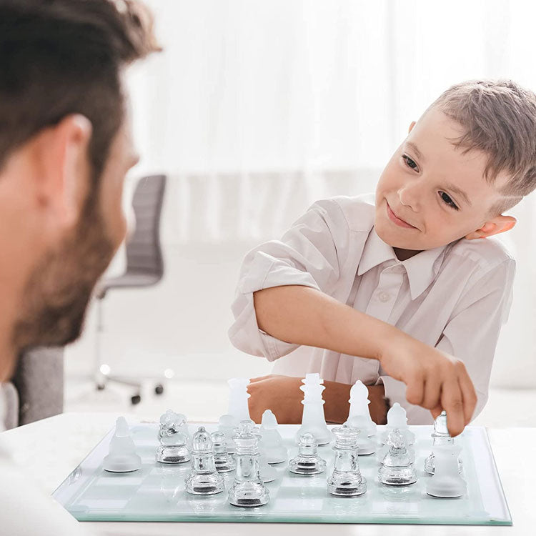 Glass Chess Set
