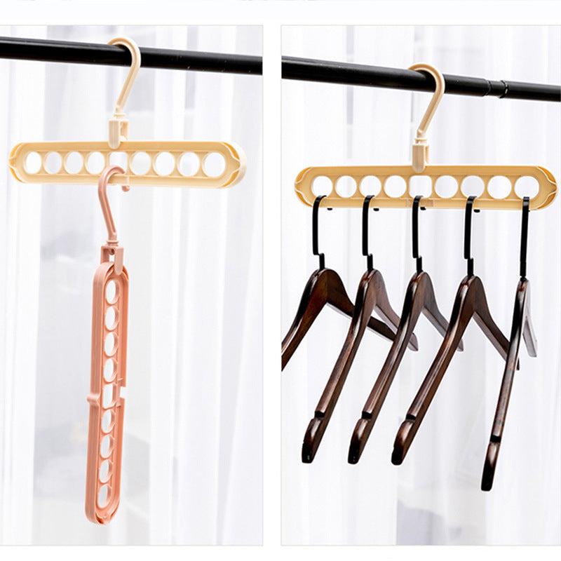 9 Slots Clothes Hanger