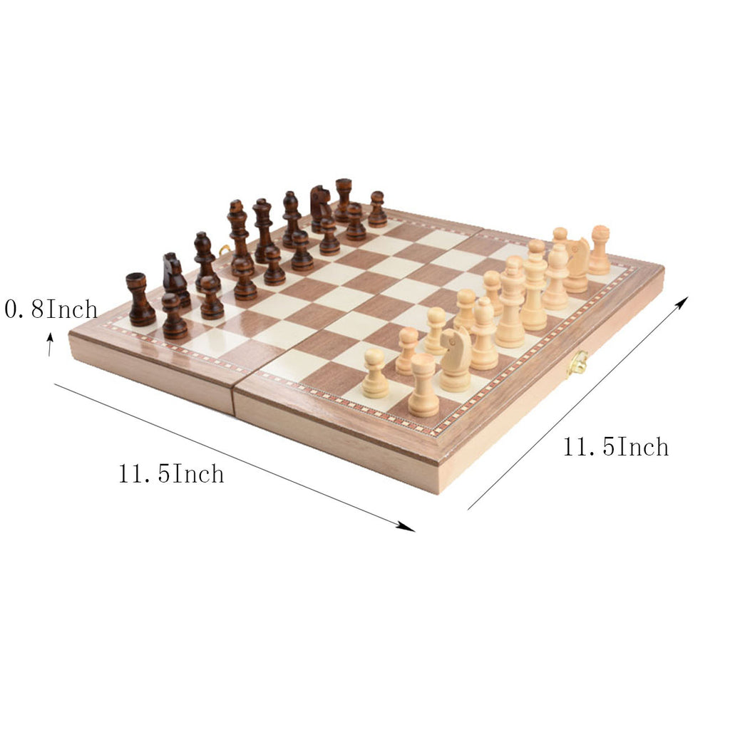 Folding Board Chess Set