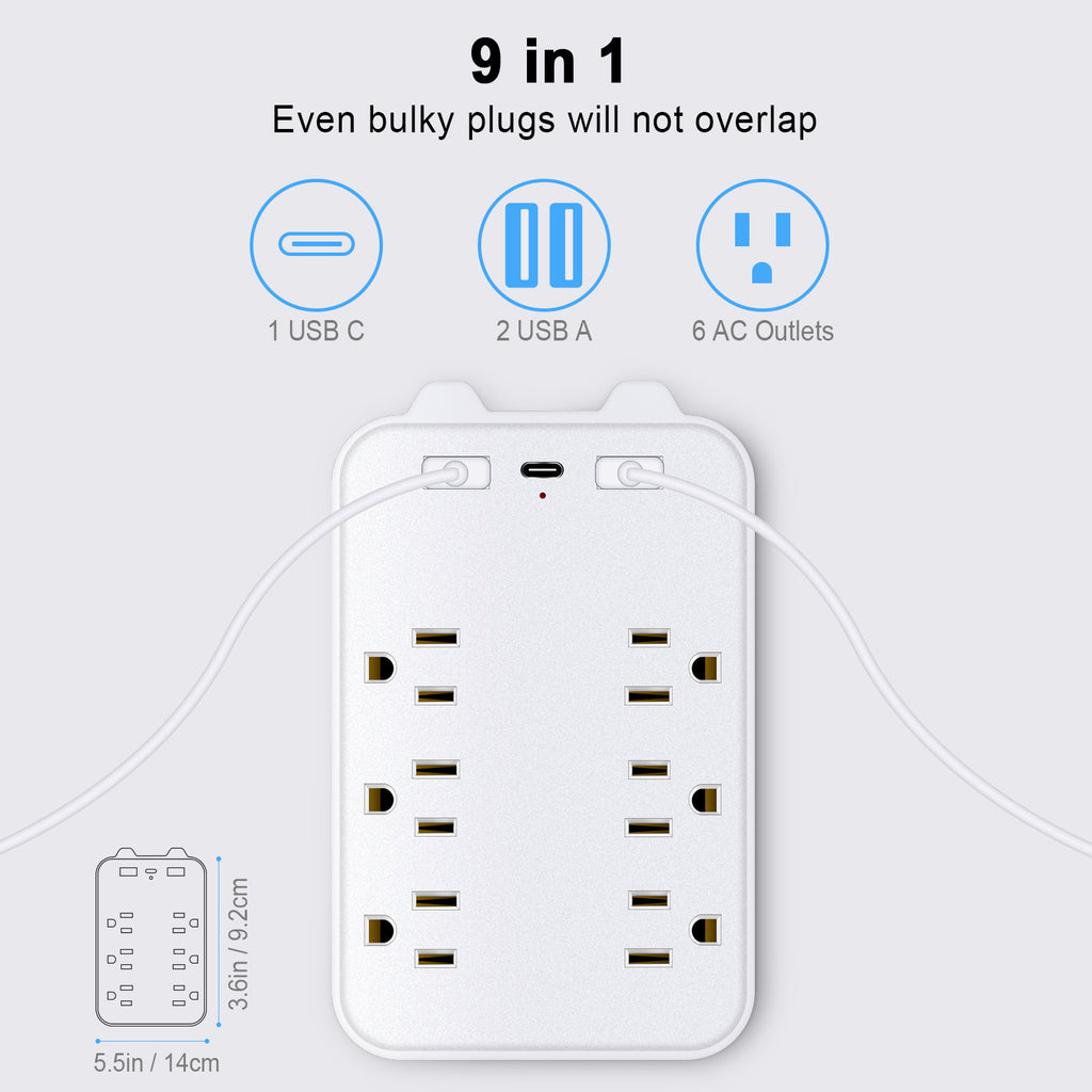 9-in-1 Surge Protector
