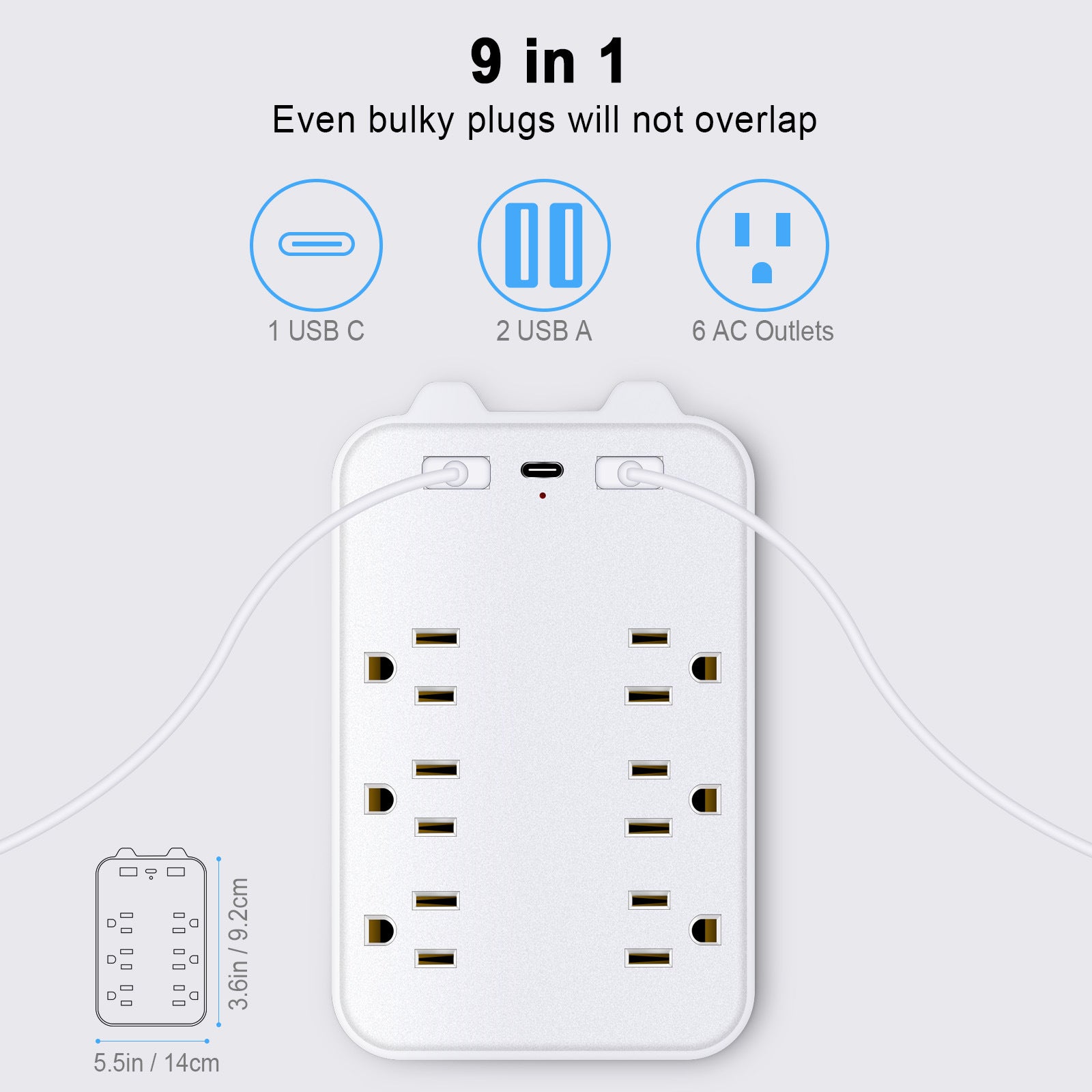 9-in-1 Surge Protector