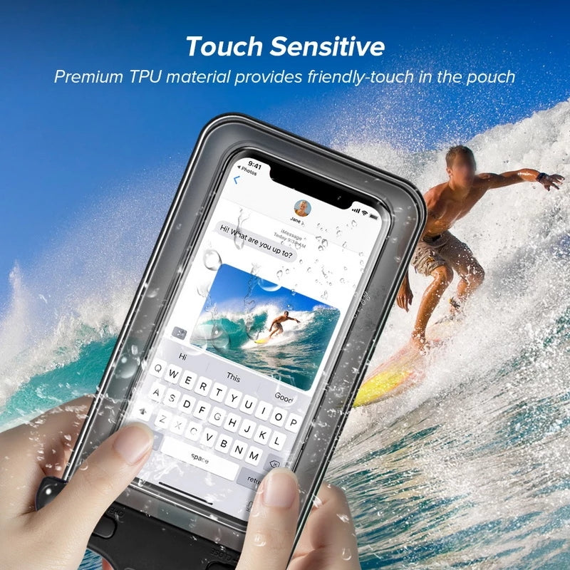 Waterproof Phone Case With Neck Strap