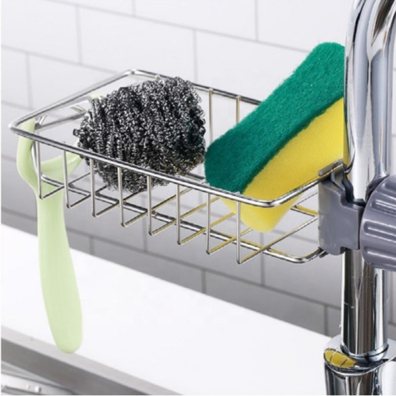 Stainless Steel Faucet Shelf