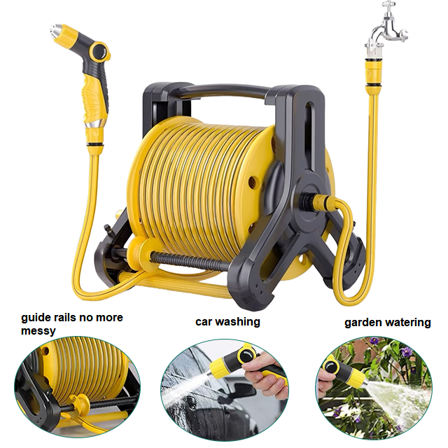 Multi Purpose Car Wash Reel Hose Pipe (30M)