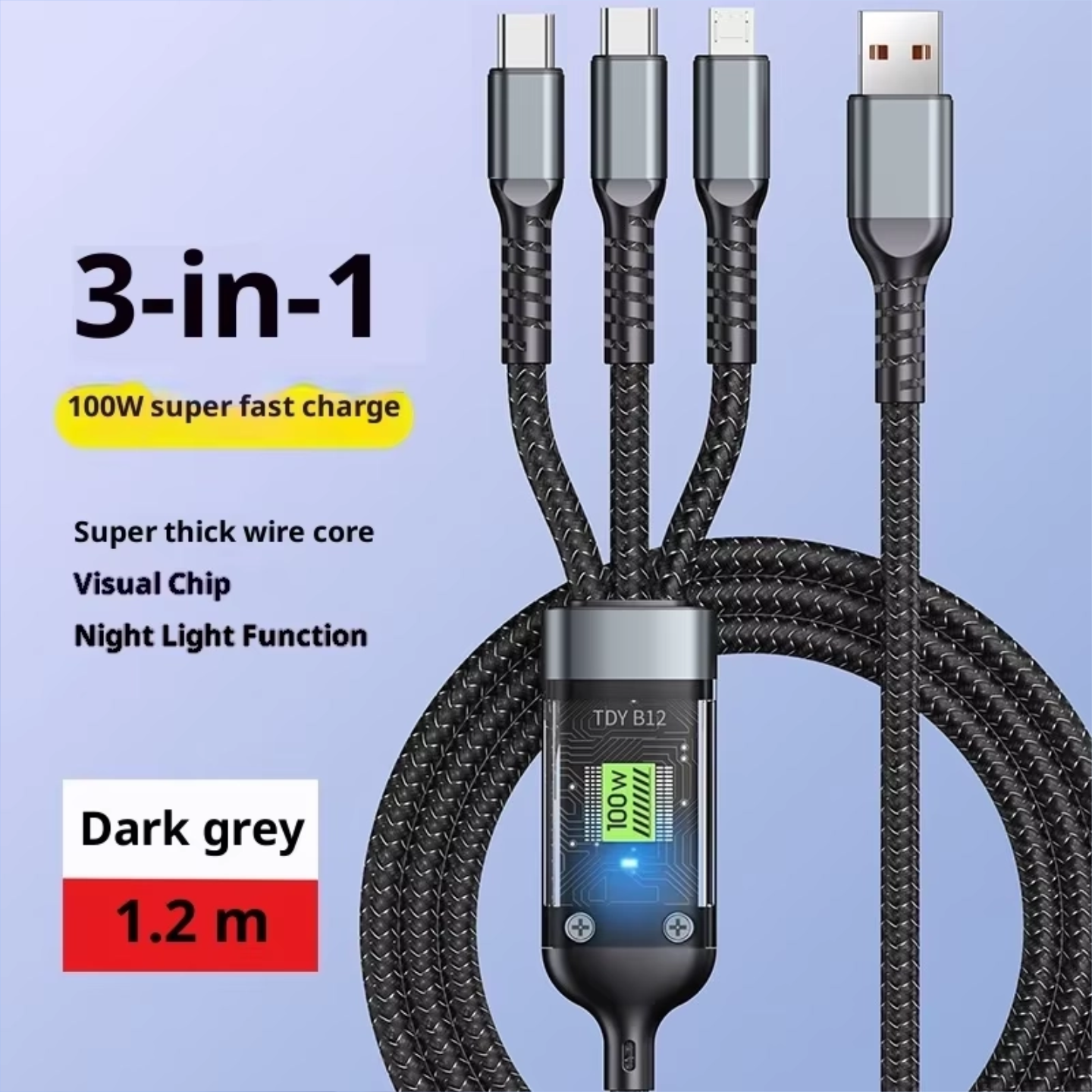 3IN1 Fast Charging Data Cable