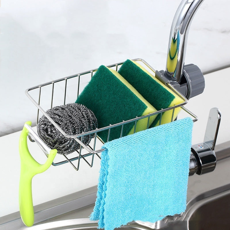Stainless Steel Faucet Shelf