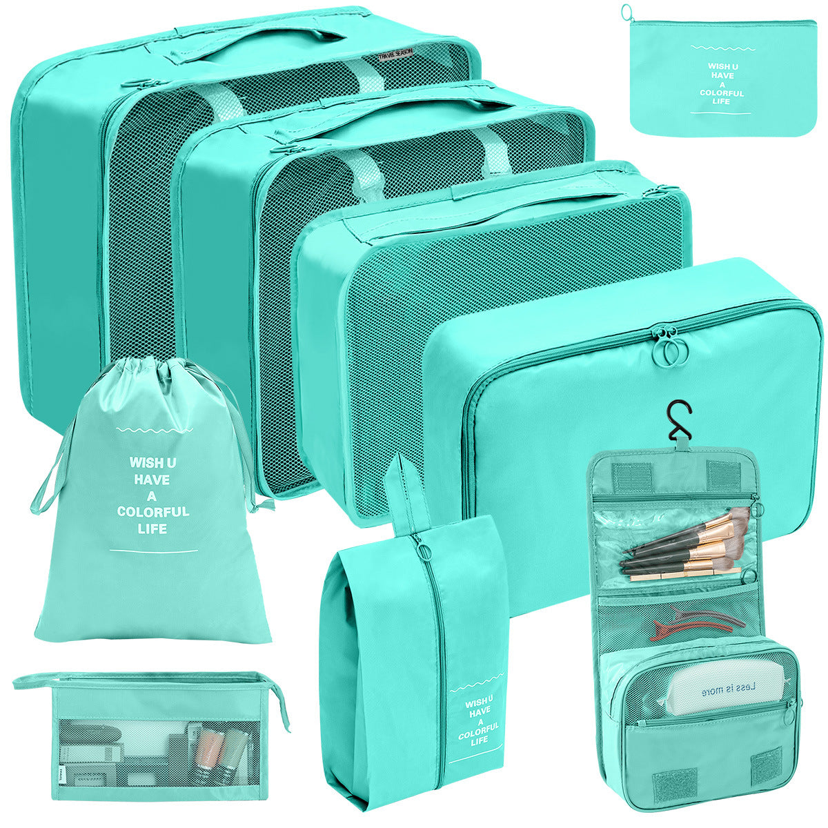 Travel Packing Cubes (9pcs)