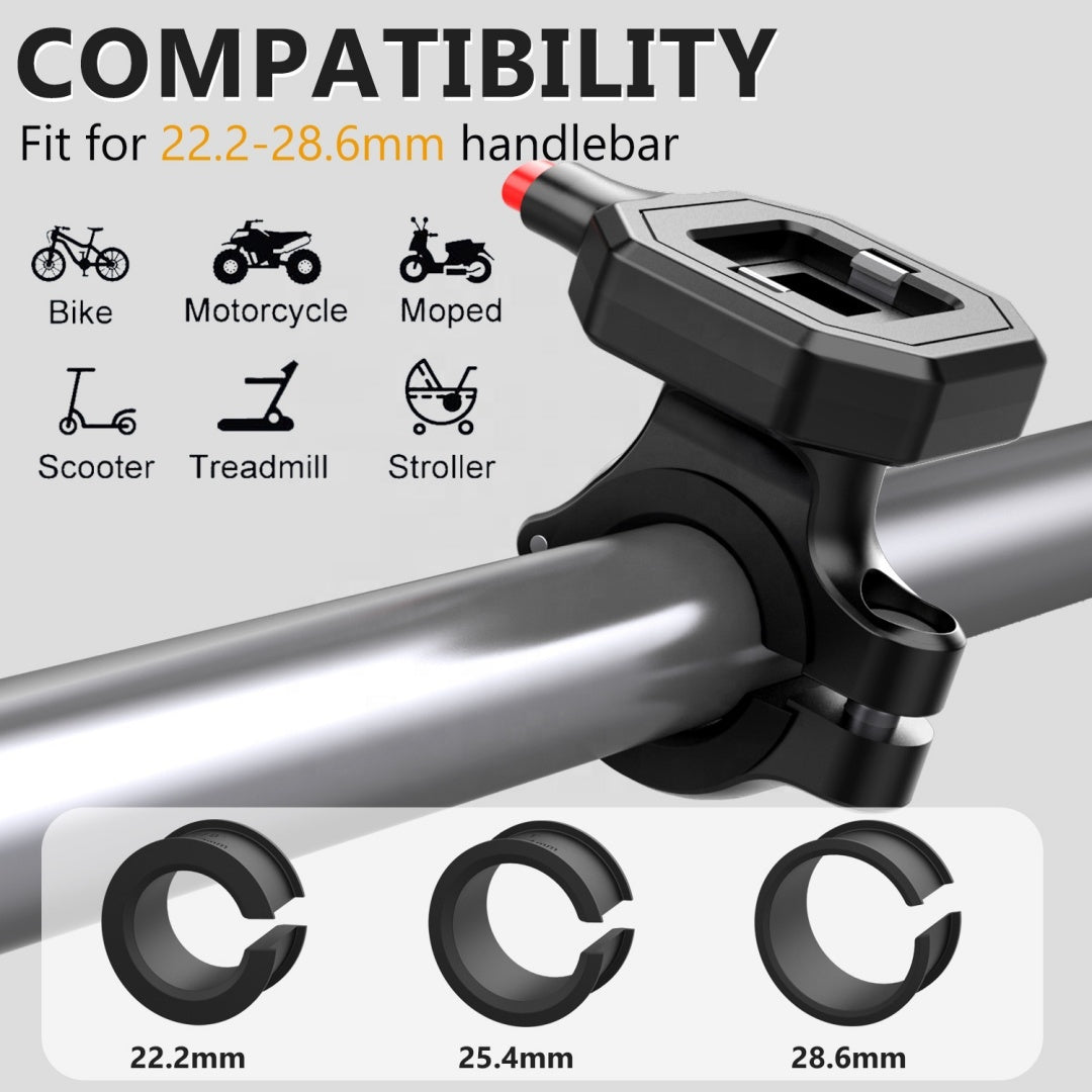 WaterProof Bicycle Phone Mount