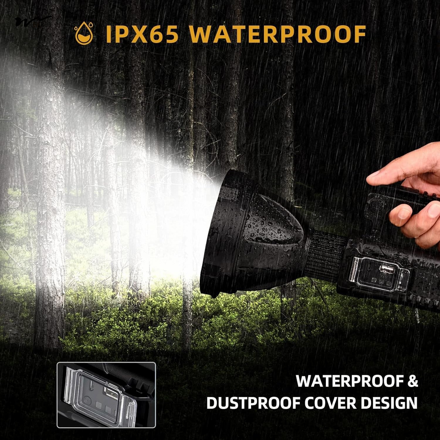 Rechargeable Searchlight