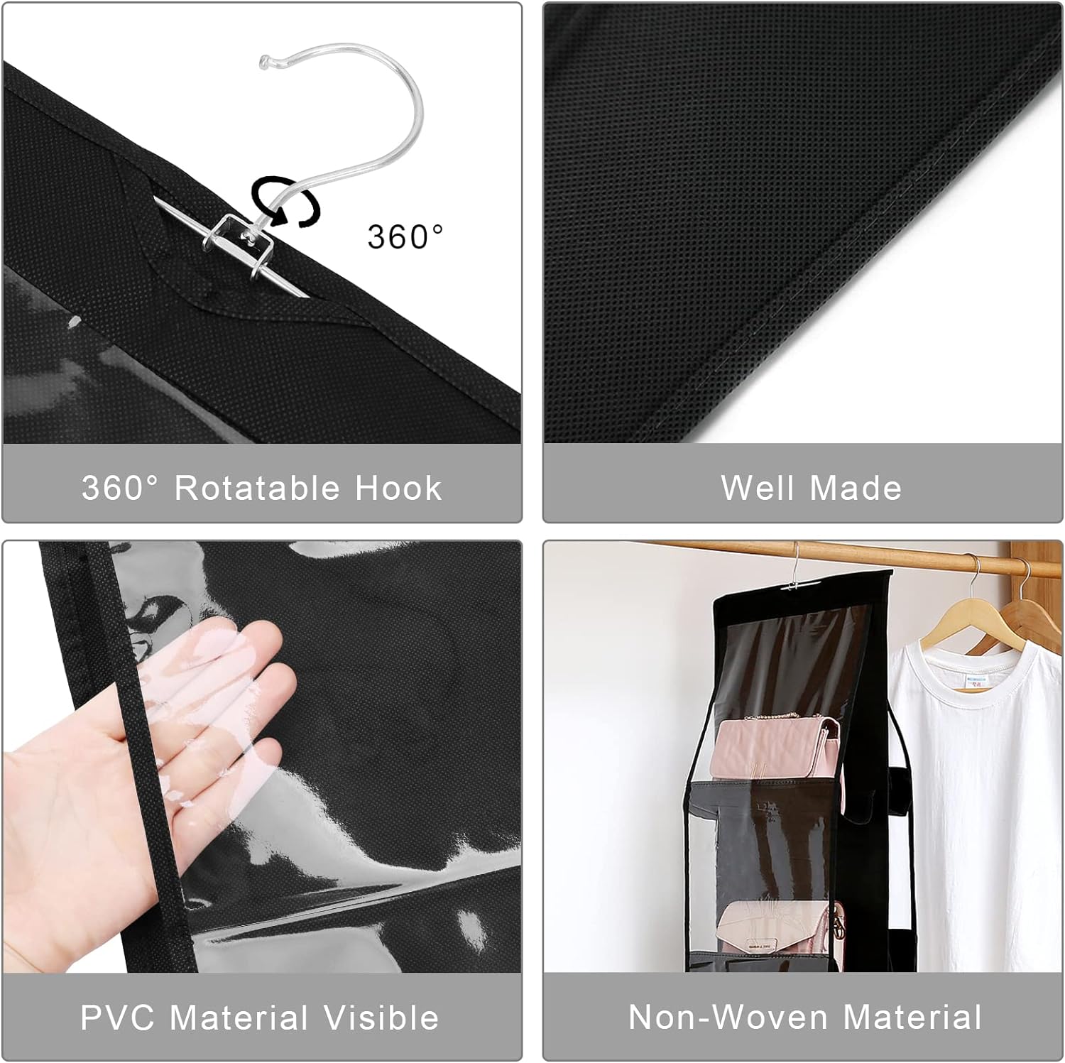 Hanging Handbag Organizer