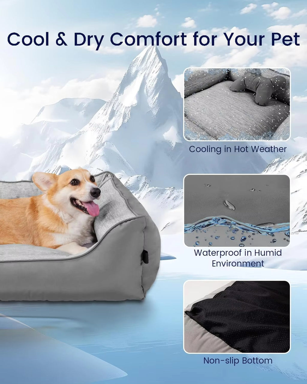 Waterproof Dog Bed