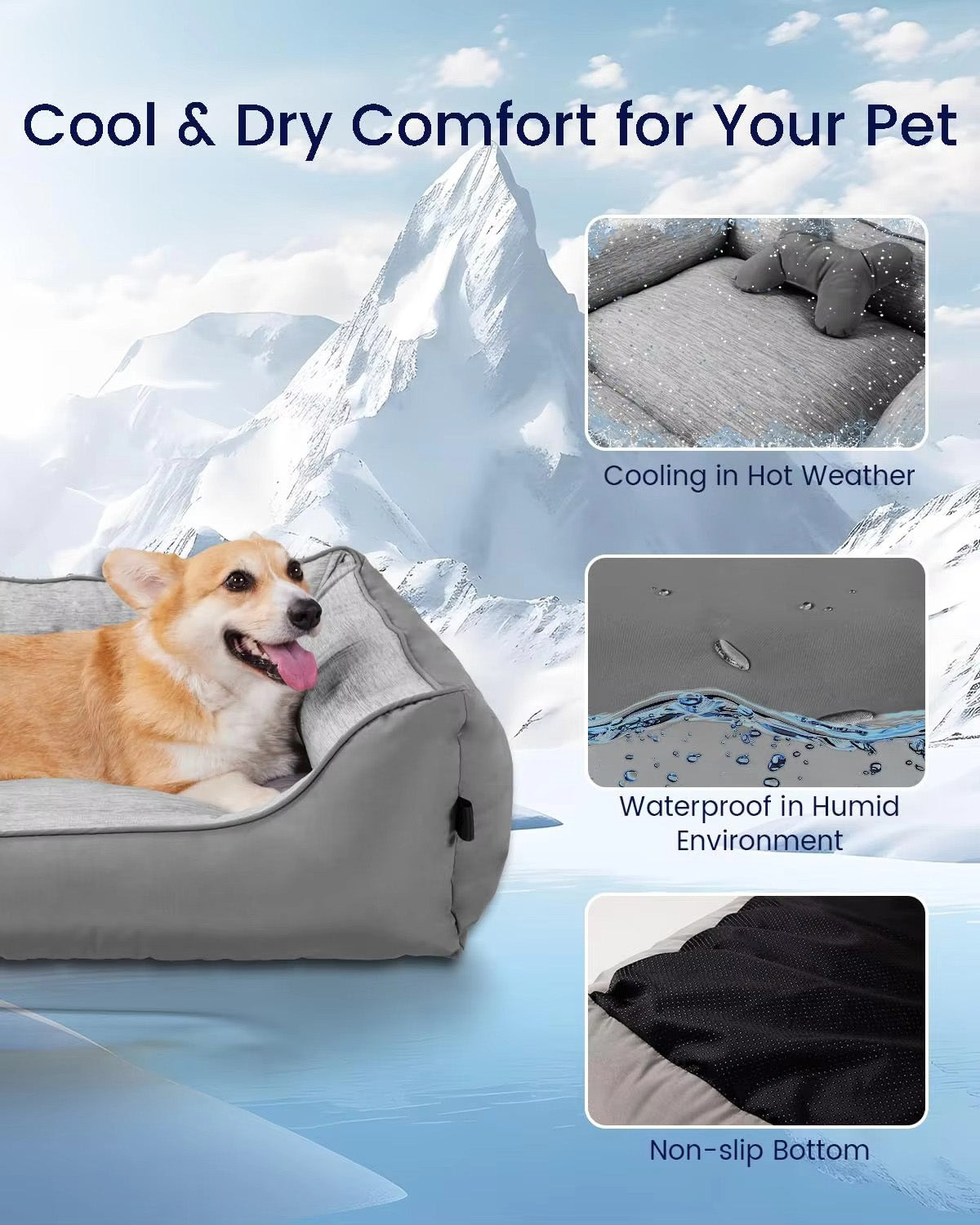 Waterproof Dog Bed