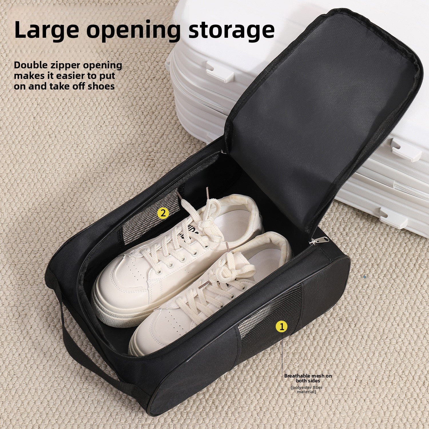 Travel Shoe Storage Pouch