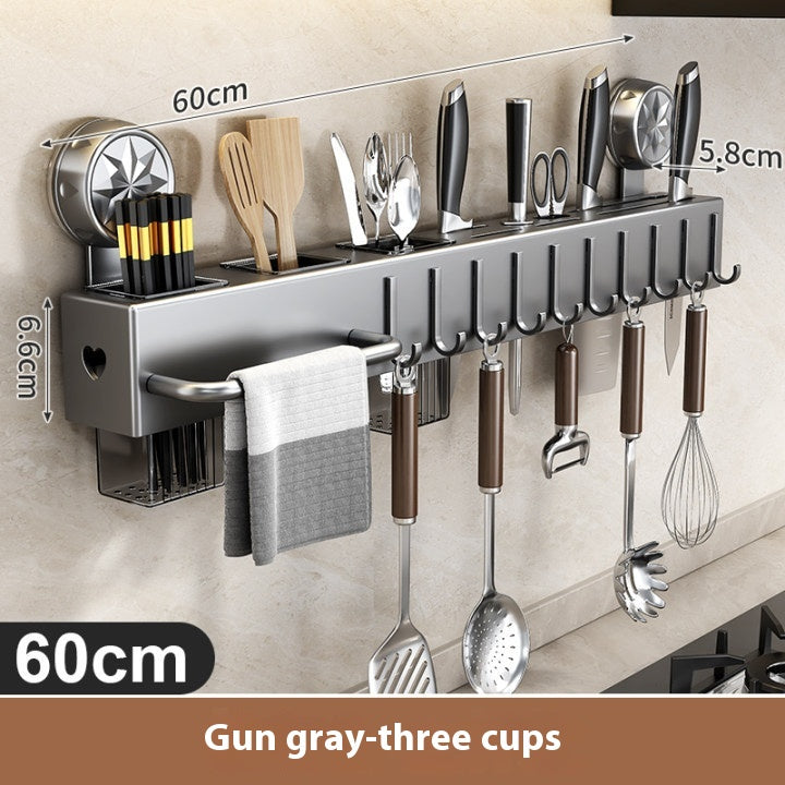 C Wall-Mounted Kitchen Rack