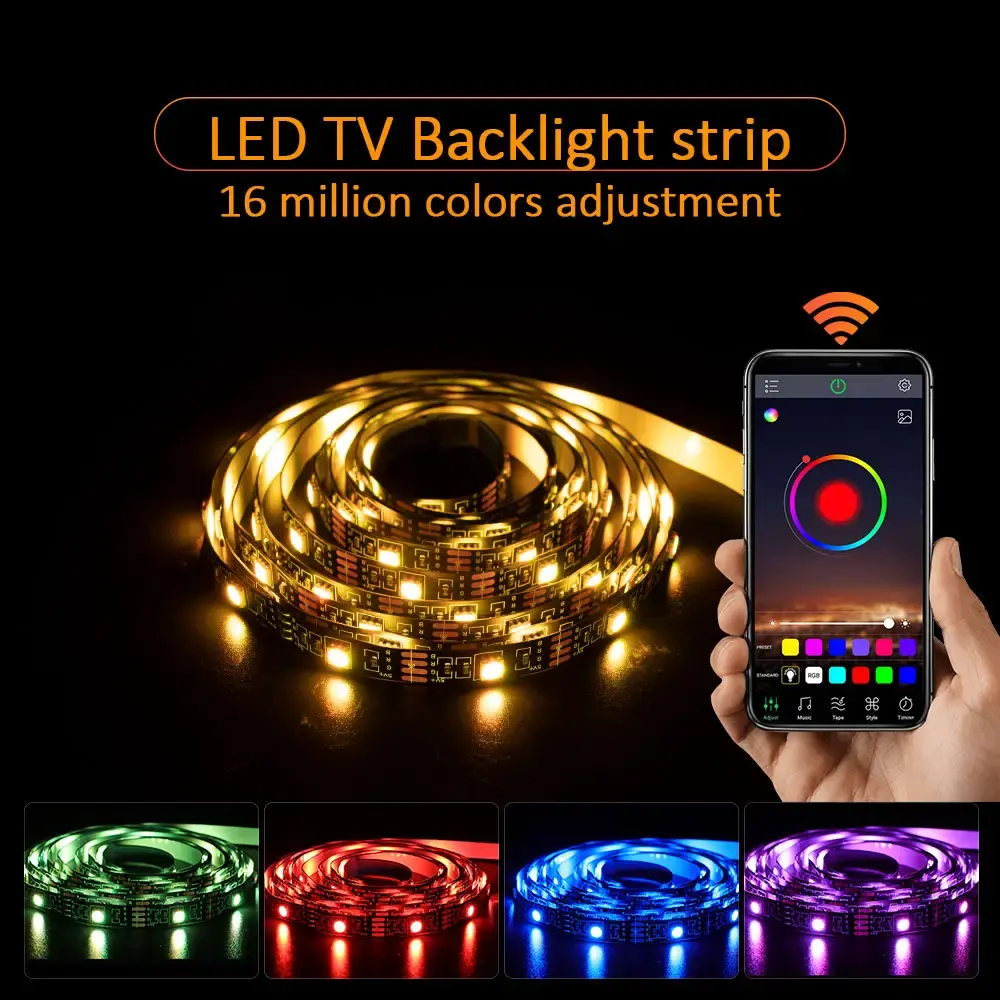 RGB LED Strip Light Kit