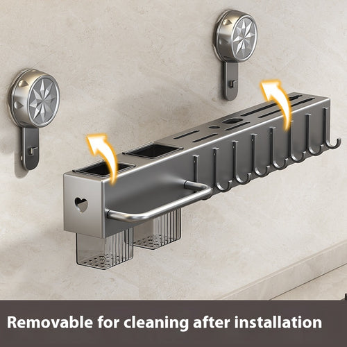 CWall-Mounted Kitchen Rack
