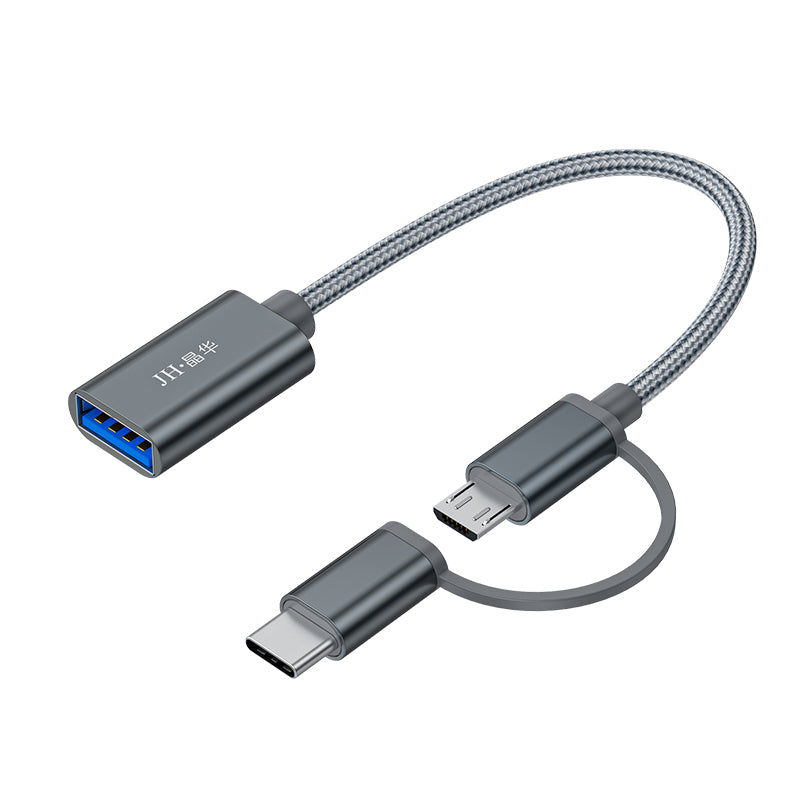 2 in 1 OTG Adapter Cable