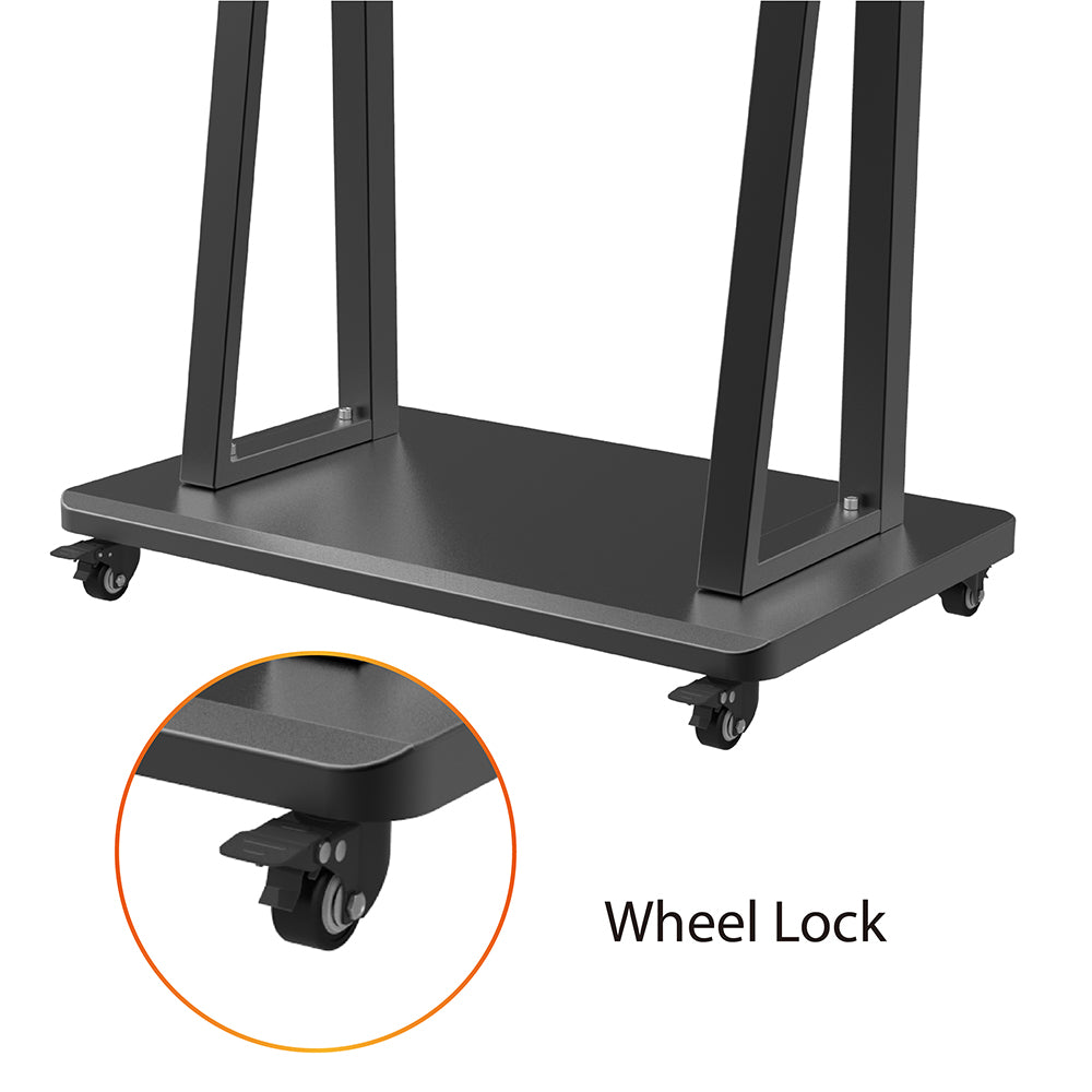 Adjustable Mobile TV Trolley