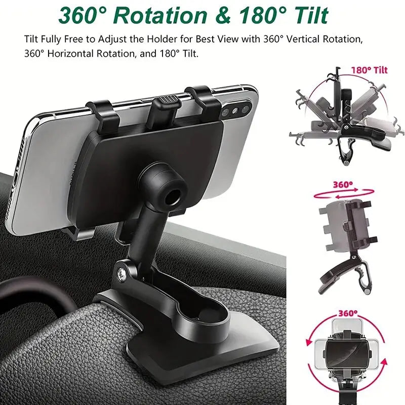 360Rotating Car Phone Holder