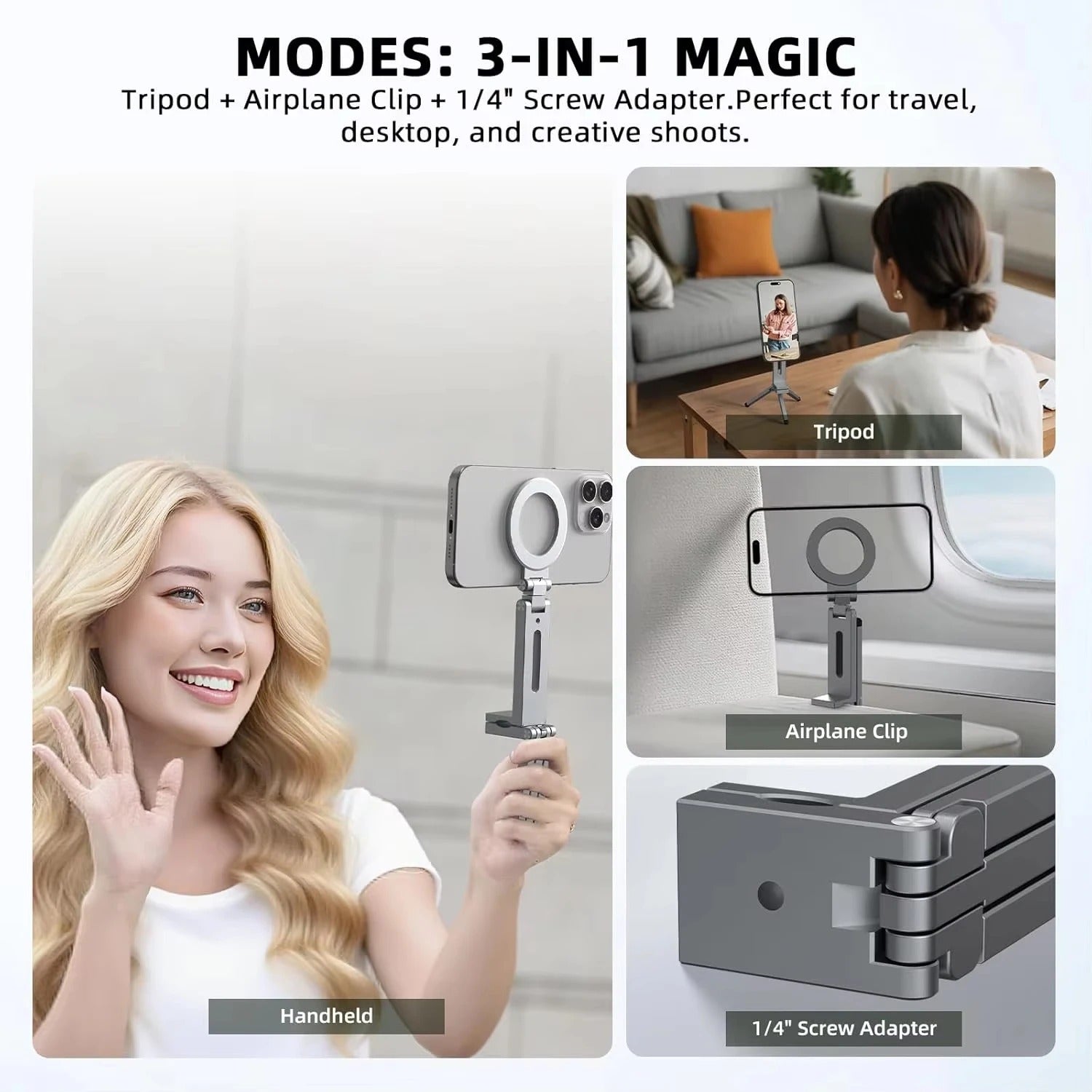 3IN1 Travel Folding Stand