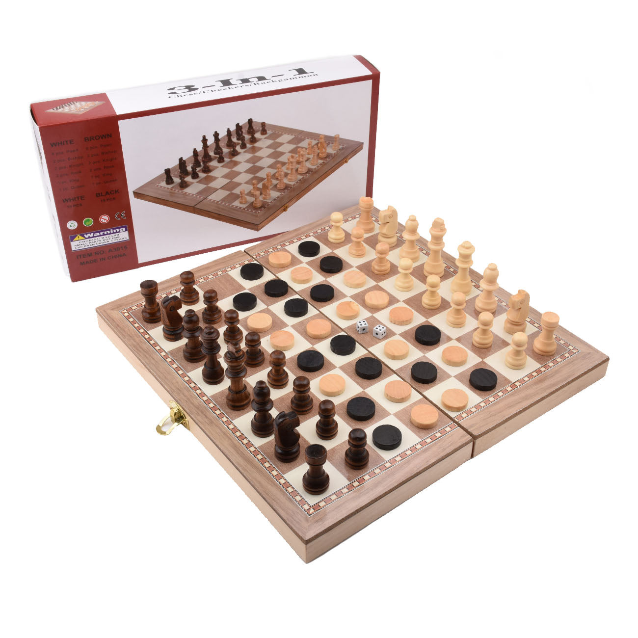 Folding Board Chess Set