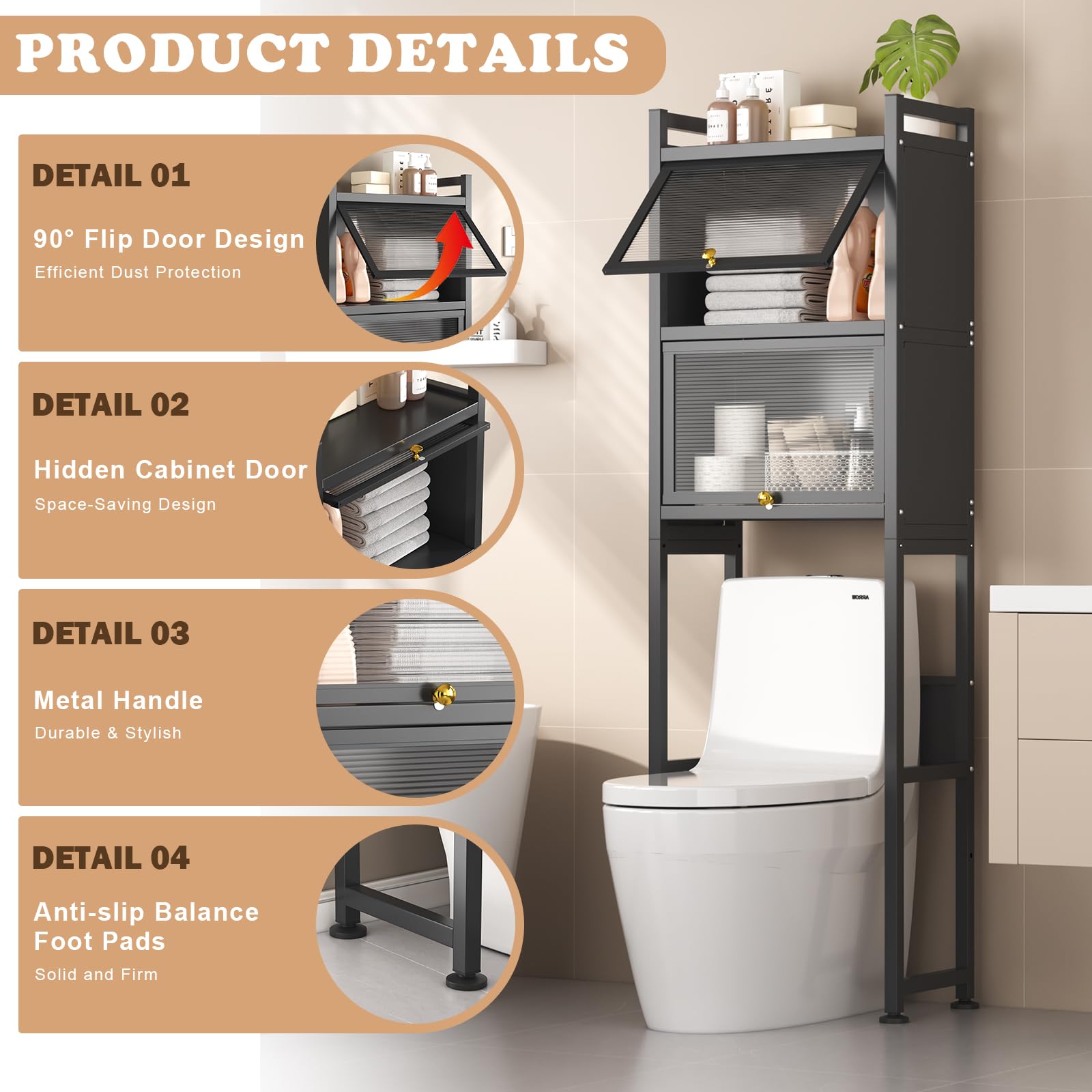 Toilet Storage Cabinet
