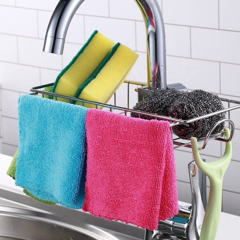 Stainless Steel Faucet Shelf