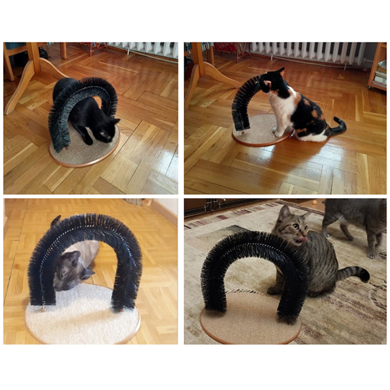Cat Self-Grooming Arch