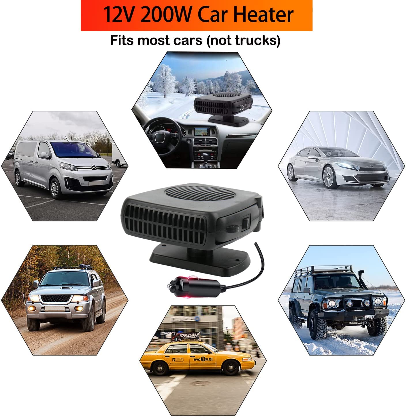 2 In1 Fast Heating & Cooling Fan