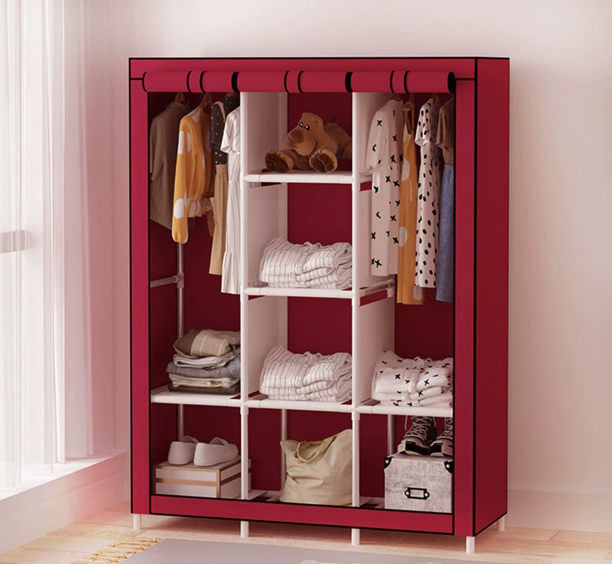 Portable Fabric Wadrobe (3Columns)