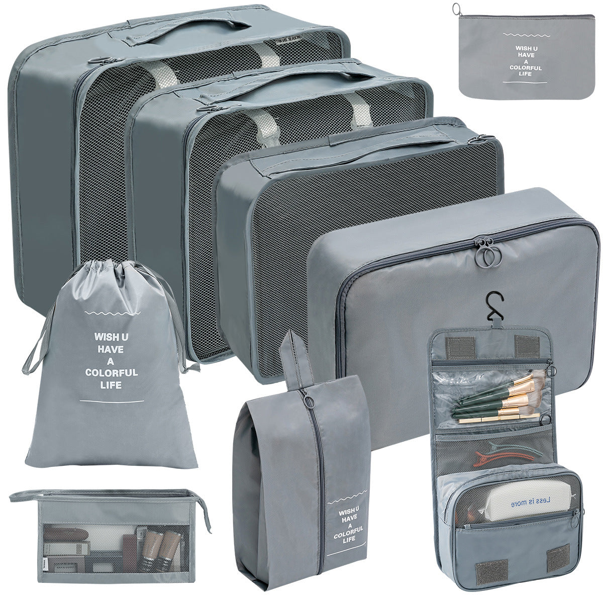 Travel Packing Cubes (9pcs)