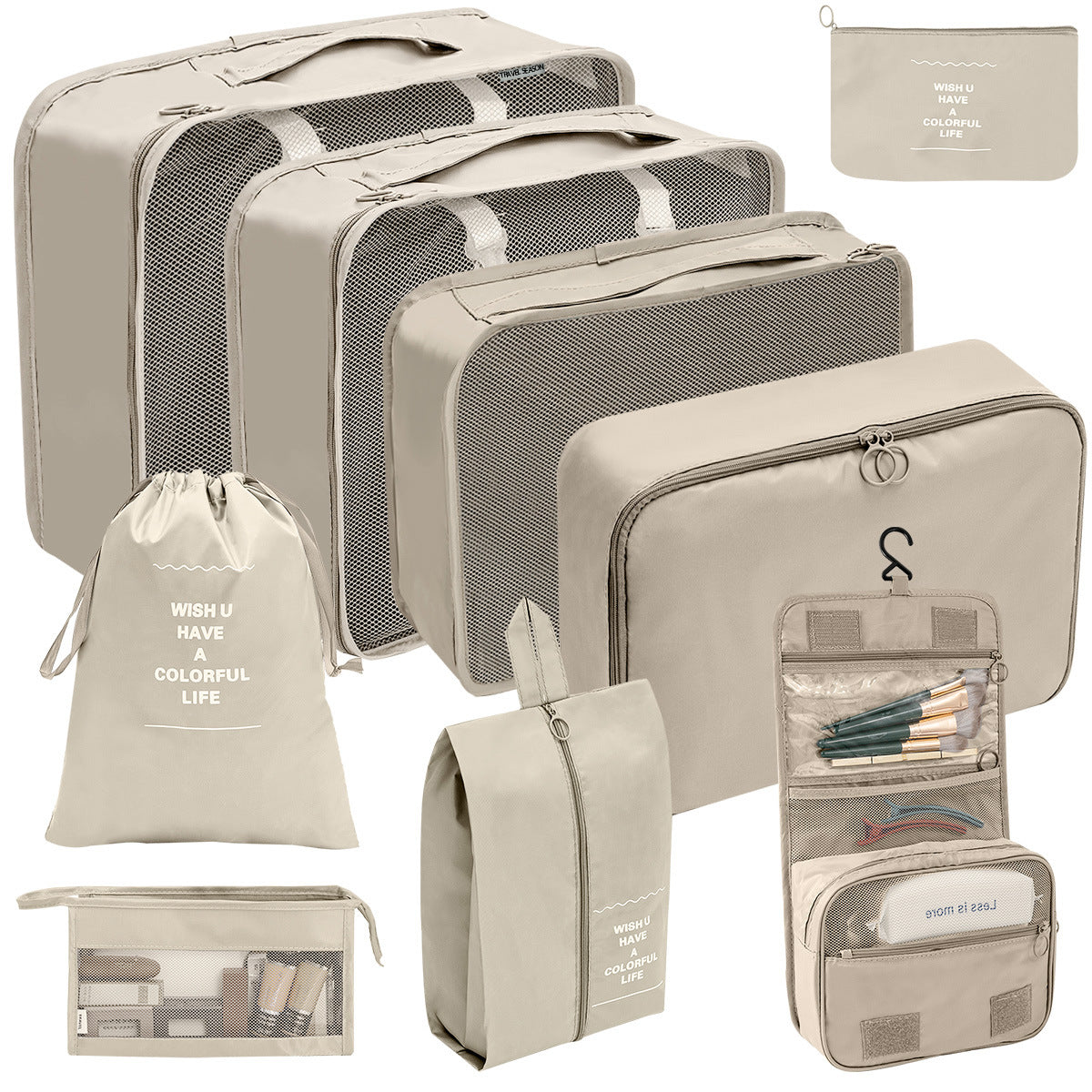 Travel Packing Cubes (9pcs)