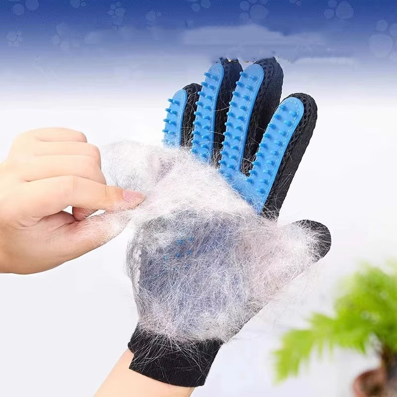 Pet Grooming Glove Brush